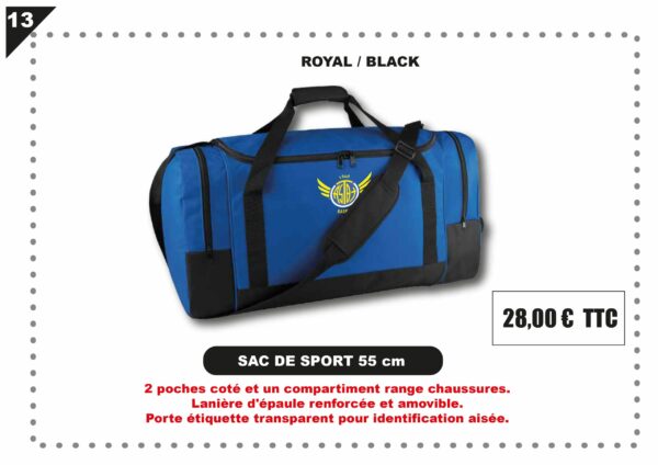 SAC DE SPORT 55 cm